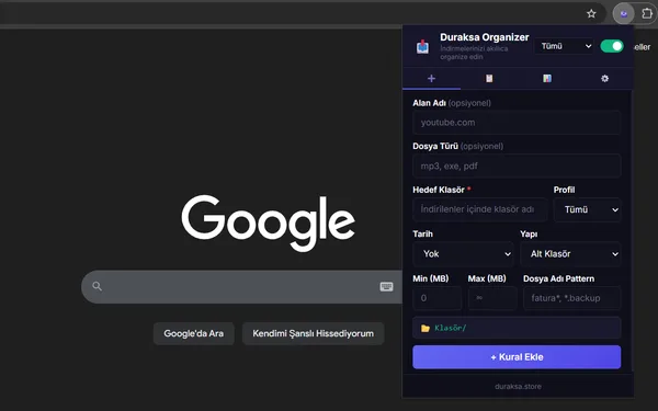 Duraksa Organizer